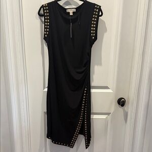 Michael Kors Black Studded Dress NWT Sz M